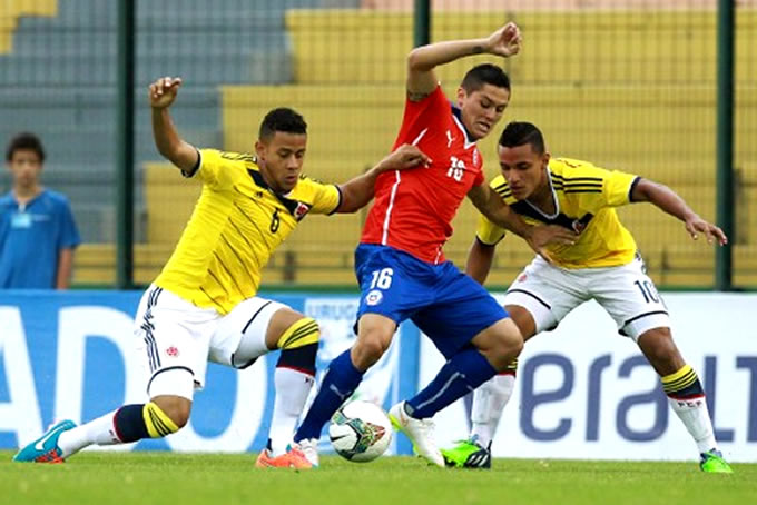 Chile vs Colombia Sub 20