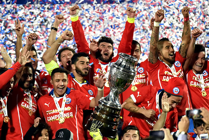 Chile Campeon Copa America 2015